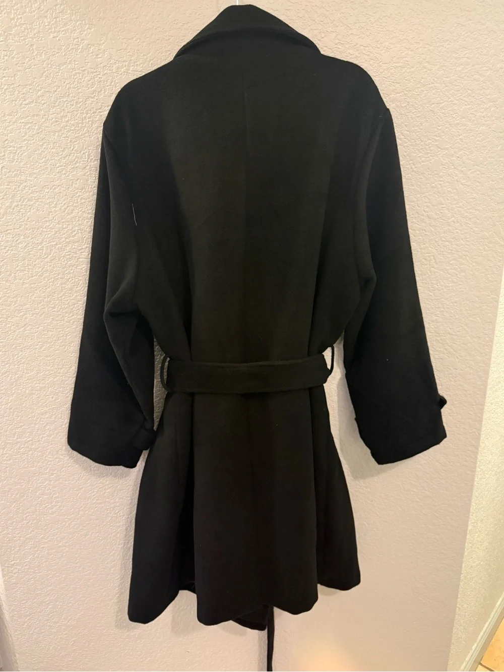 Steve Madden Plus Size Double-Breasted Belted Trench Coat – 3X